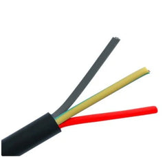 Finolex 1.5 SQMM X 3 CORE (FR) PVC INS. & SHEATHED COPPER FLEXIBLE CABLE BLACK - (50 Meters)